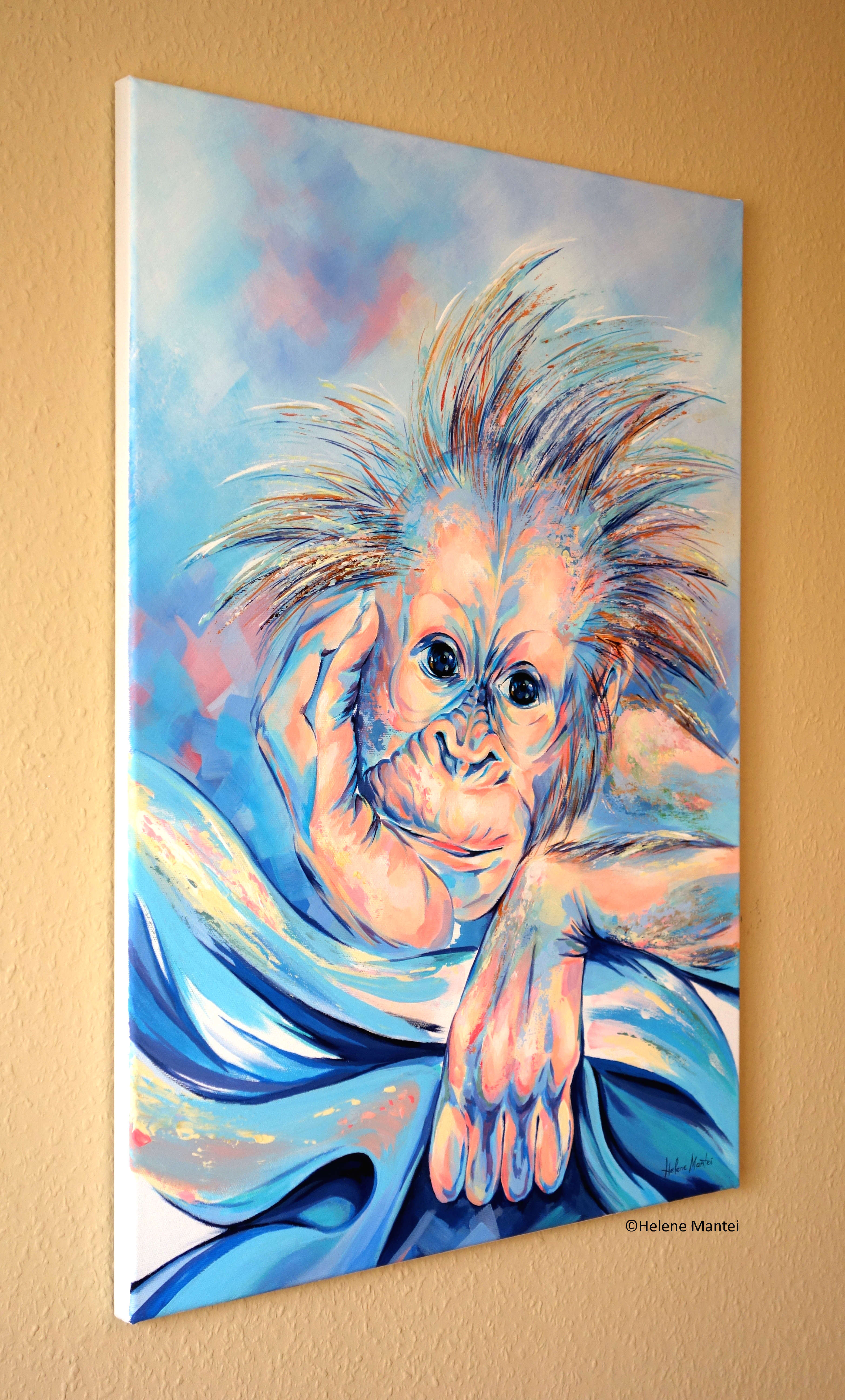 "Exciting stories" Helene Mantei, Gemälde