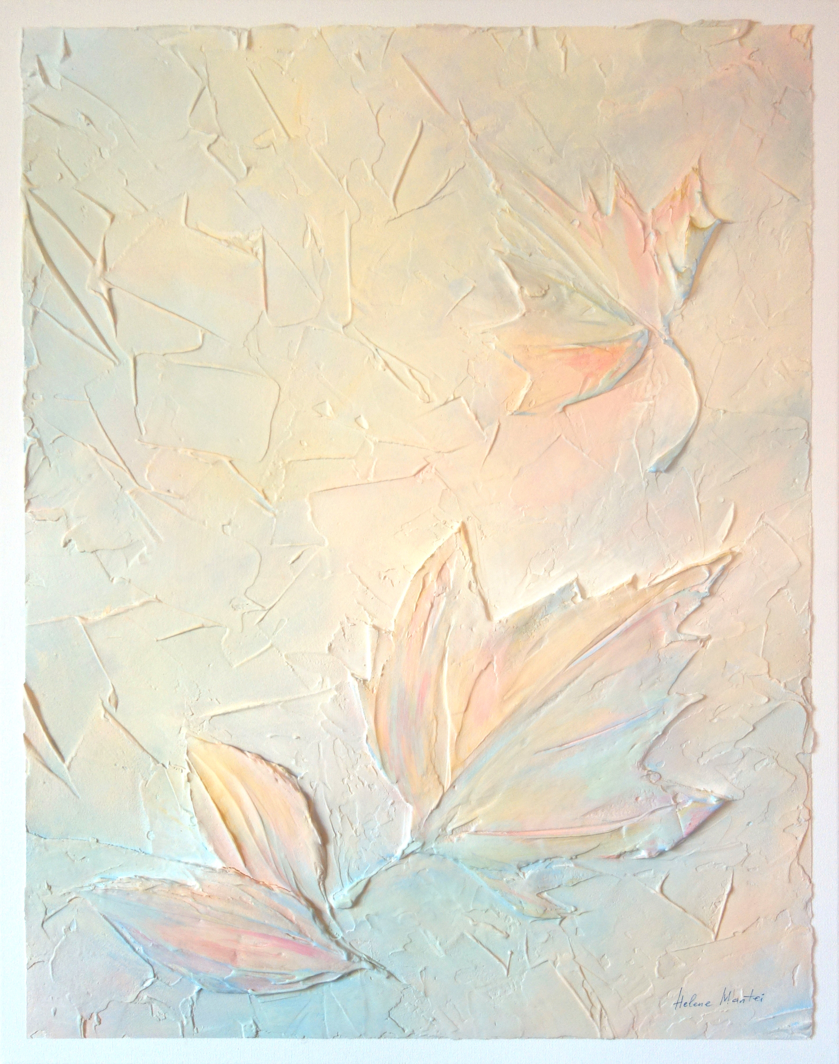 Basrelief "Autumn melody #4" von Helene Mantei