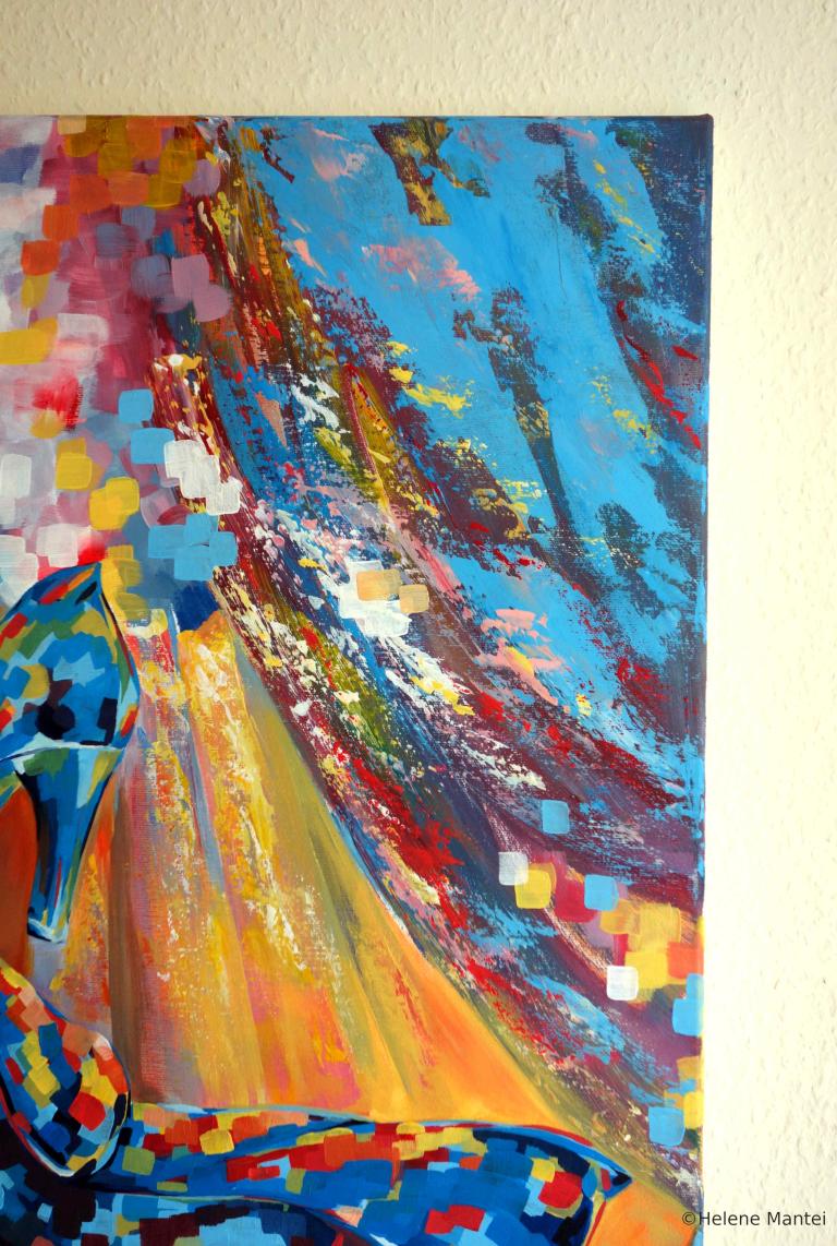 "After the show" Helene Mantei, Gemälde